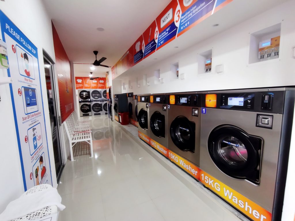 happy laundry bayan baru washers