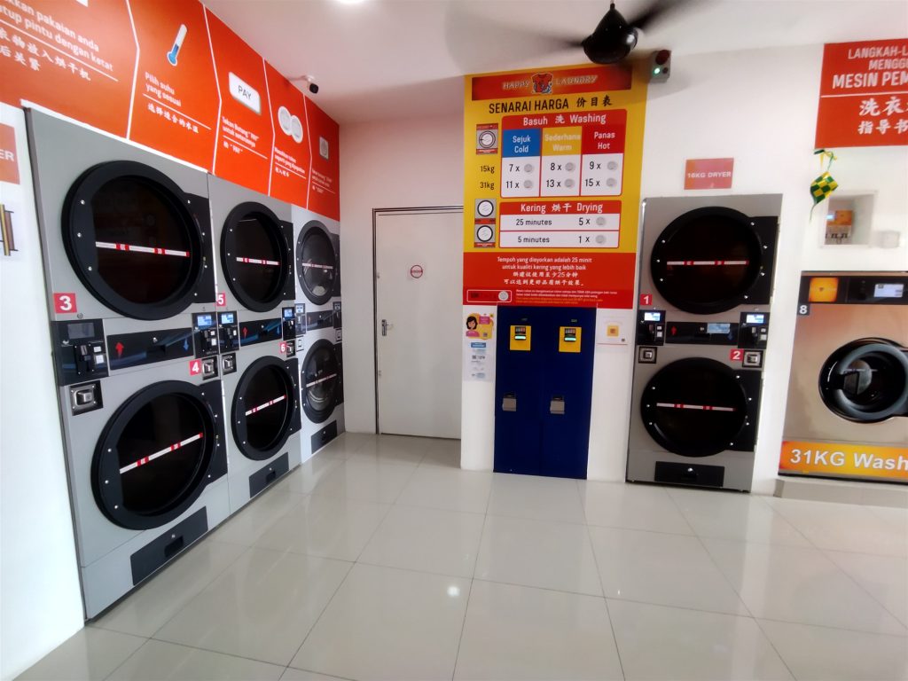 self-service laundry in penang island